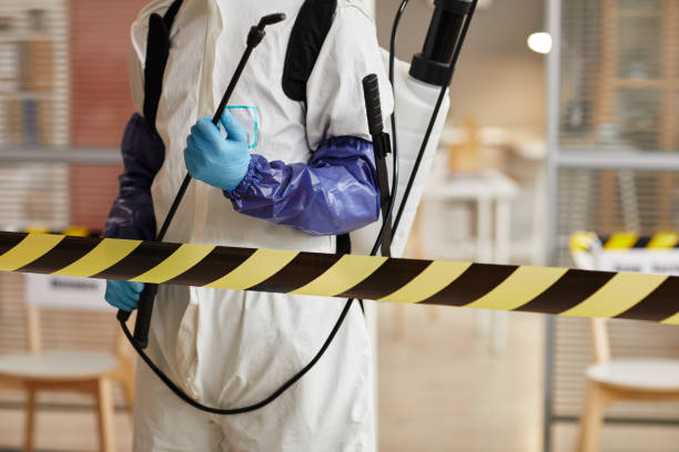 Professional Unattended Death Cleanup technician working in Hortonville, WI